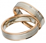 Gold wedding ring Nr. 1-50663/050